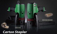 Carton stapler